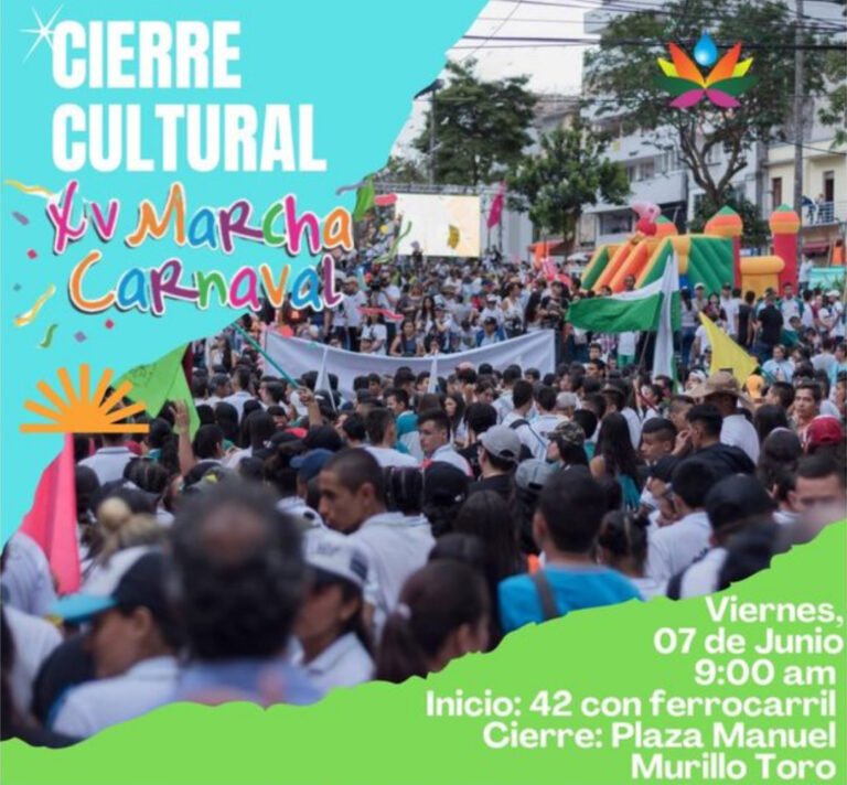 La XV Marcha Carnaval en Ibagué se llevará a cabo este viernes, celebrando 15 años de compromiso con la defensa del medio ambiente y la promoción de la cultura local. Este evento, que iniciará a las 9:00 a.m. desde la calle 42 con Ferrocarril hasta el parque Manuel Murillo Toro, reunirá a miles de participantes en una manifestación de alegría y conciencia ambiental.